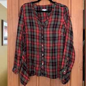 j.jill button down blouse